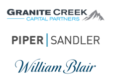 Granite Creek Capital Partners logo
Piper Sandler logo
William Blair logo
