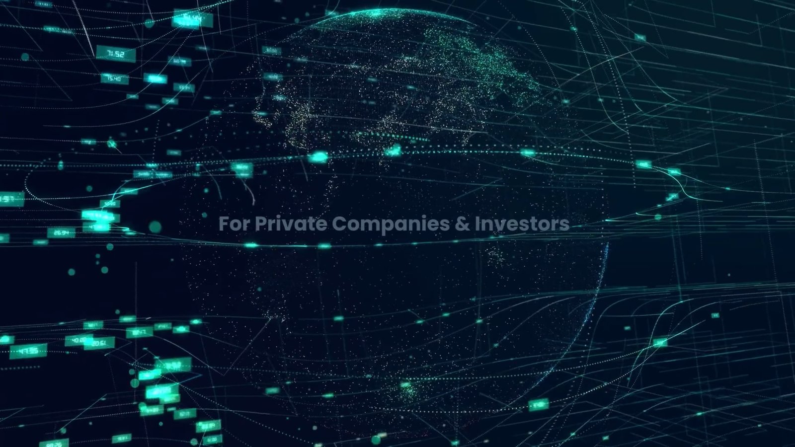 Video thumbnail stating "For private companies & investors"